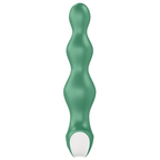 SATISFYER - LOLLI  ANAL PLUG 2 PLUG VIBRATOR GREEN