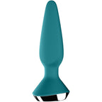 SATISFYER - PLUG ILICIOUS 1 ANAL VIBRATOR GREEN