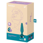 SATISFYER - PLUG ILICIOUS 1 ANAL VIBRATOR GREEN