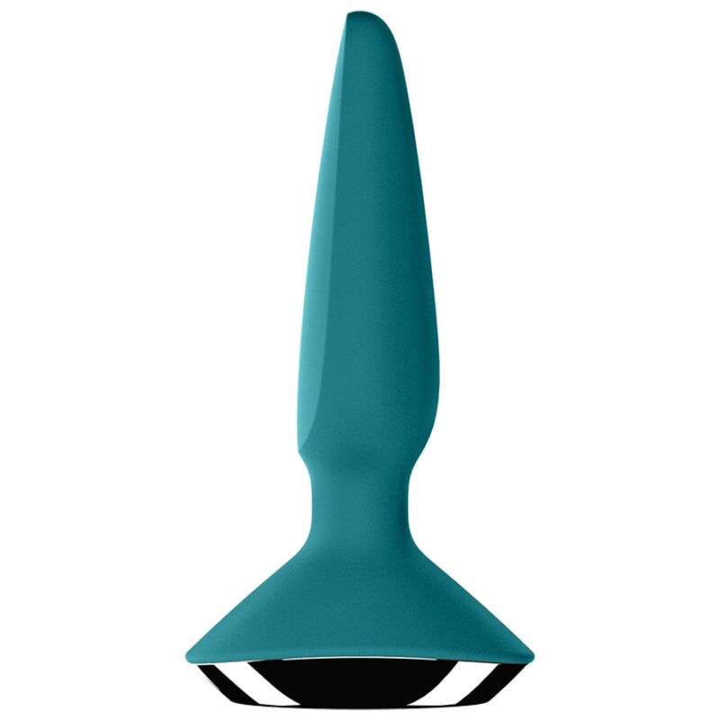 SATISFYER - PLUG ILICIOUS 1 ANAL VIBRATOR GREEN