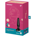 SATISFYER - PLUG ILICIOUS 2 ANAL PLUG VIBRATOR BLACK -APP