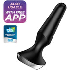 SATISFYER - PLUG ILICIOUS 2 ANAL PLUG VIBRATOR BLACK -APP