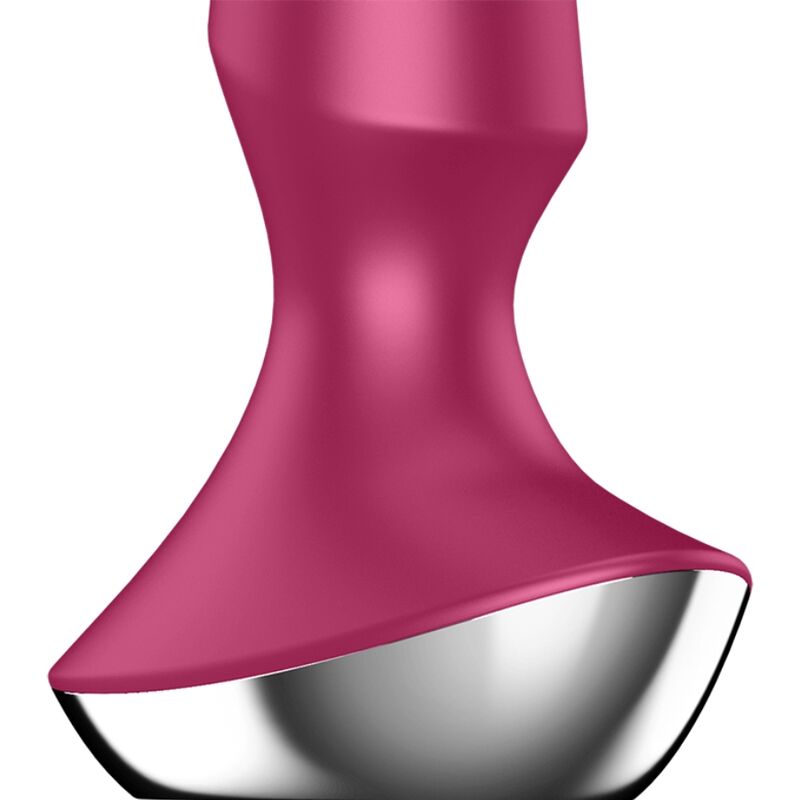 SATISFYER - PLUG ILICIOUS 2 ANAL PLUG VIBRATOR BERRY -APP