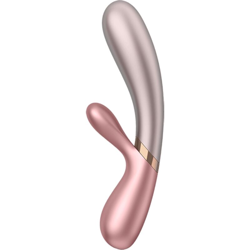 SATISFYER - HOT LOVER G-SPOT VIBRATOR ROSE & BEIGE - APP