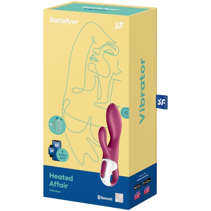 SATISFYER - HEATED AFFAIR G-SPOT VIBRATOR - APP