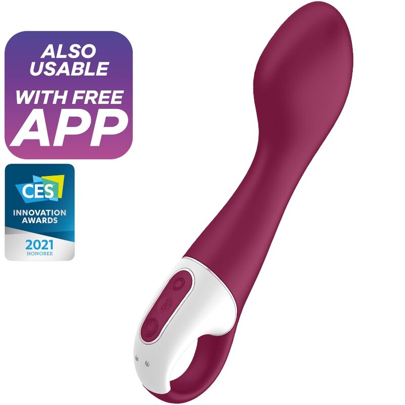 SATISFYER - HOT SPOT G-SPOT VIBRATOR -APP