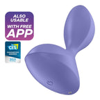 SATISFYER - SWEET ANAL SEAL VIBRATING PLUG APP VIOLET