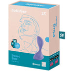 SATISFYER - SWEET ANAL SEAL VIBRATING PLUG APP VIOLET