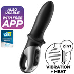 SATISFYER - HOT PASSION ANAL VIBRATOR APP BLACK - APP