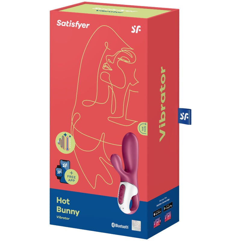 SATISFYER - HOT BUNNY GSPOT VIBRATOR - APP