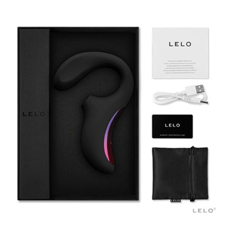 LELO - G-SPOT ENIGMA CRUISE DOUBLE STIMULATION SONIC MASSAGER BLACK