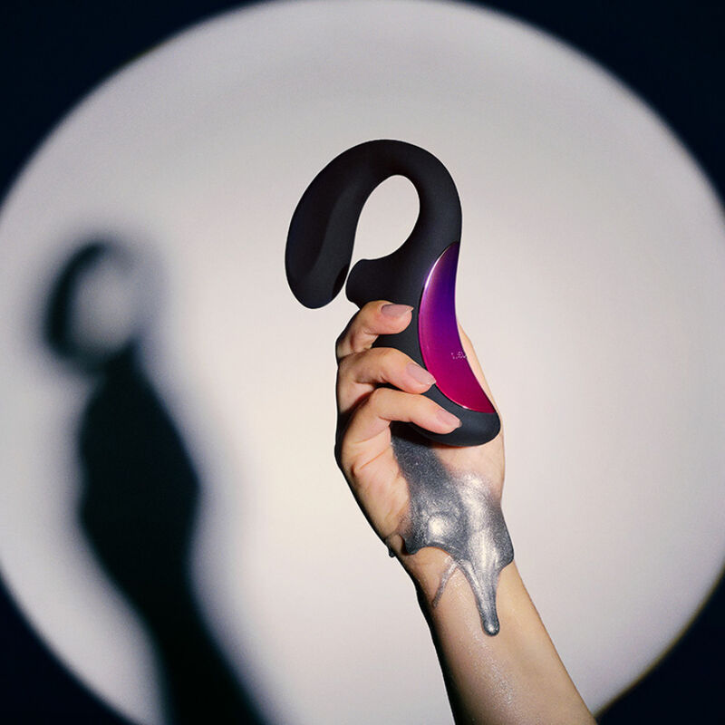LELO - G-SPOT ENIGMA CRUISE DOUBLE STIMULATION SONIC MASSAGER BLACK