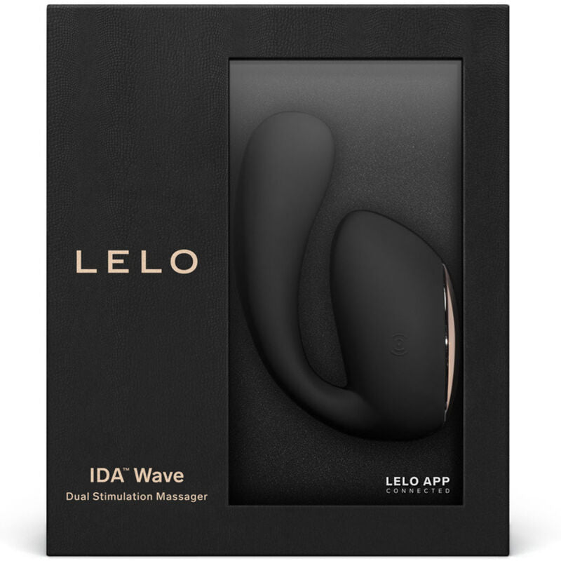 LELO - IDA WAVE COUPLES & G-SPOT VIBRATOR BLACK