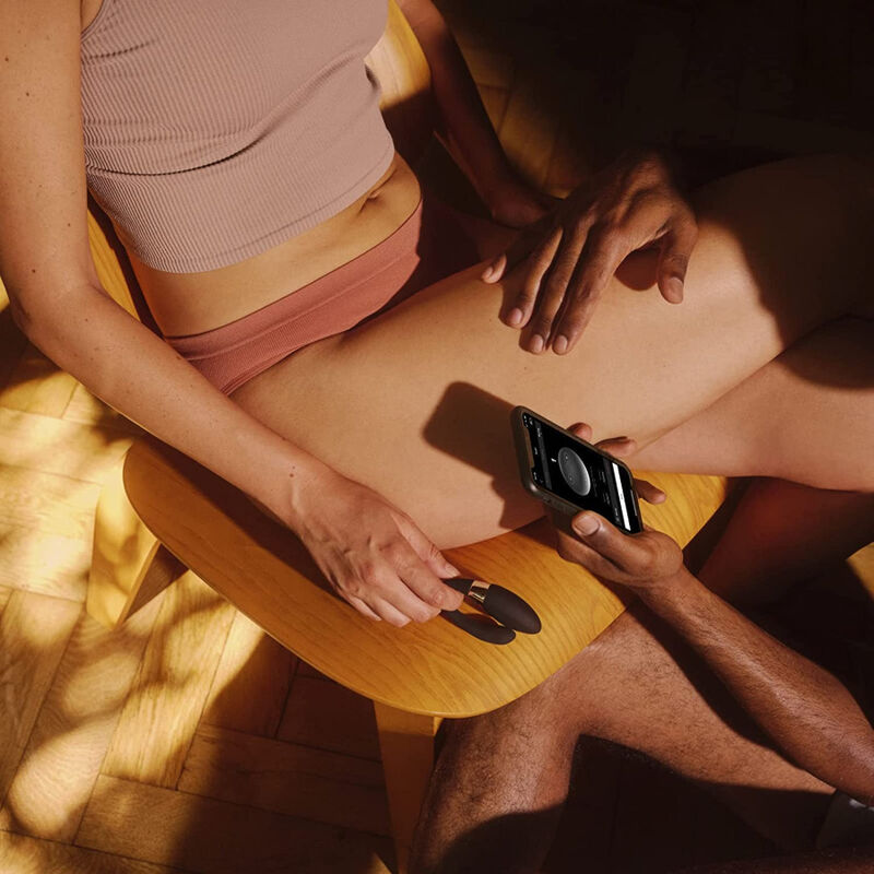LELO - TIANI HARMONY BLACK COUPLES VIBRATOR -APP