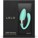 LELO - TIANI HARMONY AQUA GREEN COUPLE VIBRATOR - APP