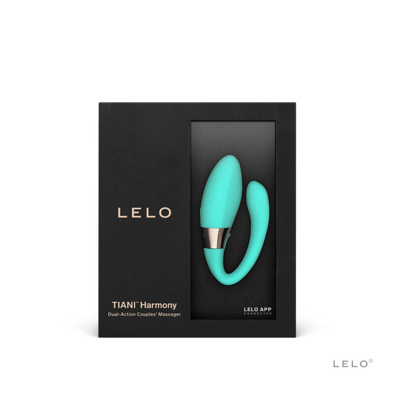 LELO - TIANI HARMONY AQUA GREEN COUPLE VIBRATOR - APP