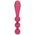 SATISFYER - TRI BALL 1 G-SPOT & MULTI VIBRATOR RED