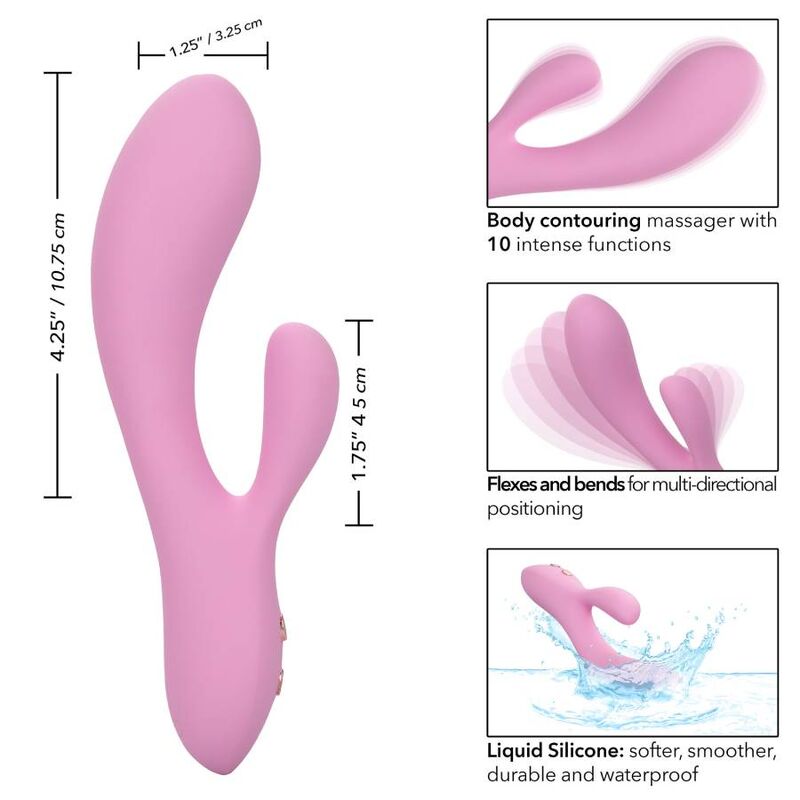 CALEXOTICS - CONTOUR ZOIE G-SPOT VIBRATOR PINK