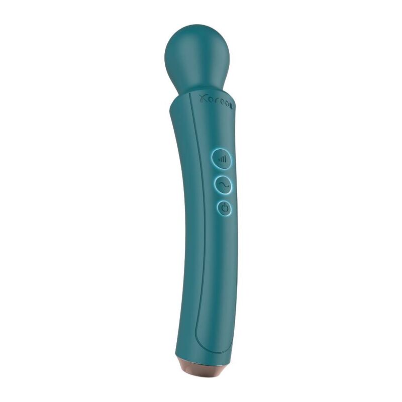 XOCOON - THE CURVED WAND VIBRATOR GREEN