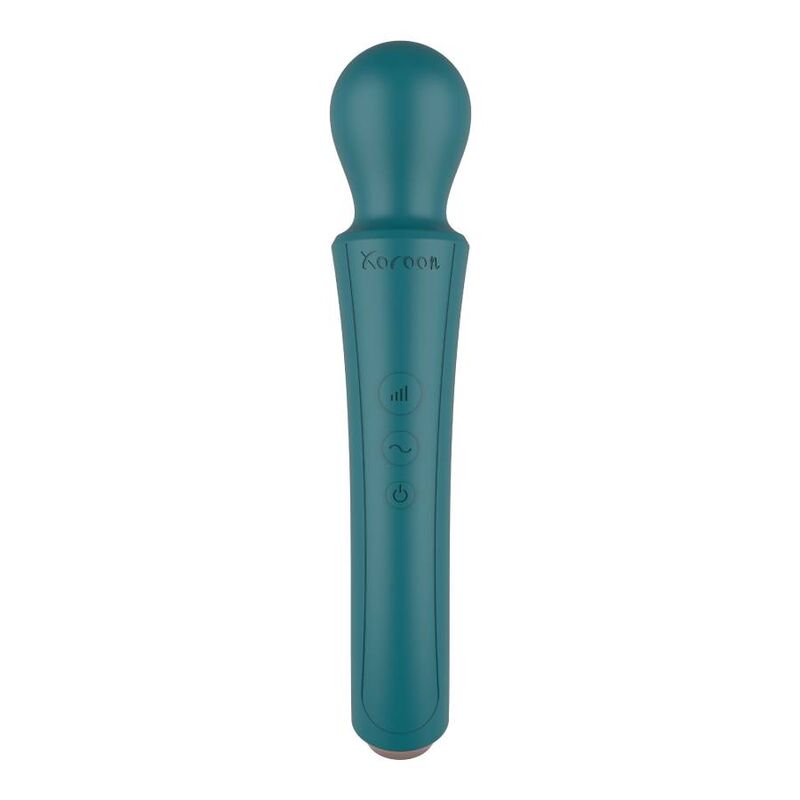 XOCOON - THE CURVED WAND VIBRATOR GREEN