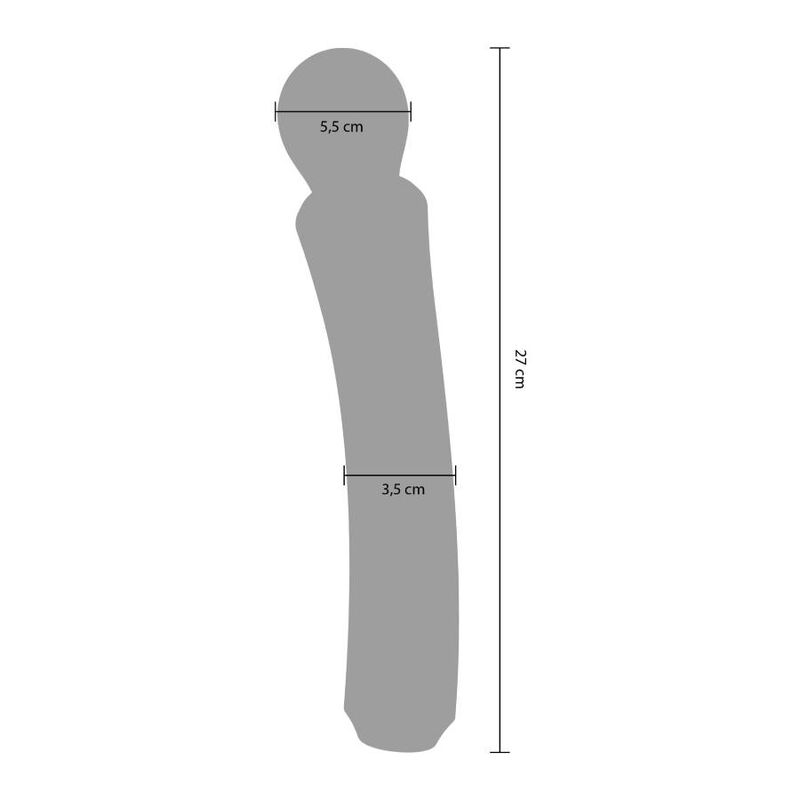 XOCOON - THE CURVED WAND VIBRATOR GREEN