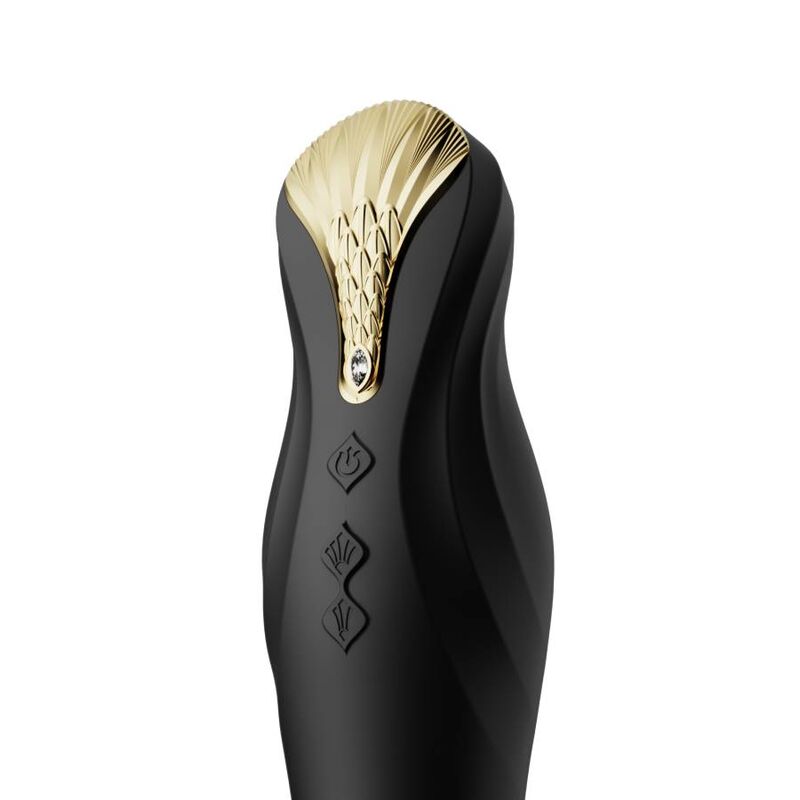 ZALO - KING THRUSTER VIBRATOR BLACK