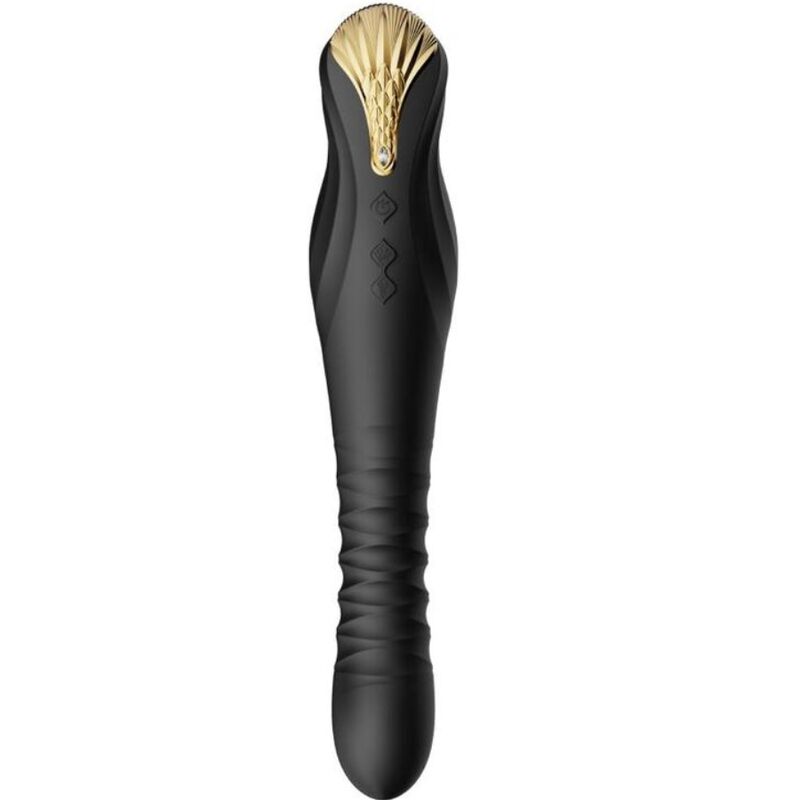 ZALO - KING THRUSTER VIBRATOR BLACK
