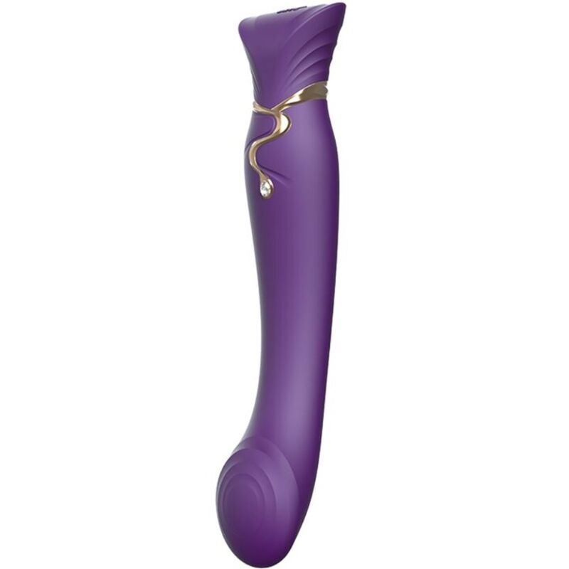 ZALO - QUEEN G-SPOT PULS WAVE VIBRATOR PURPLE