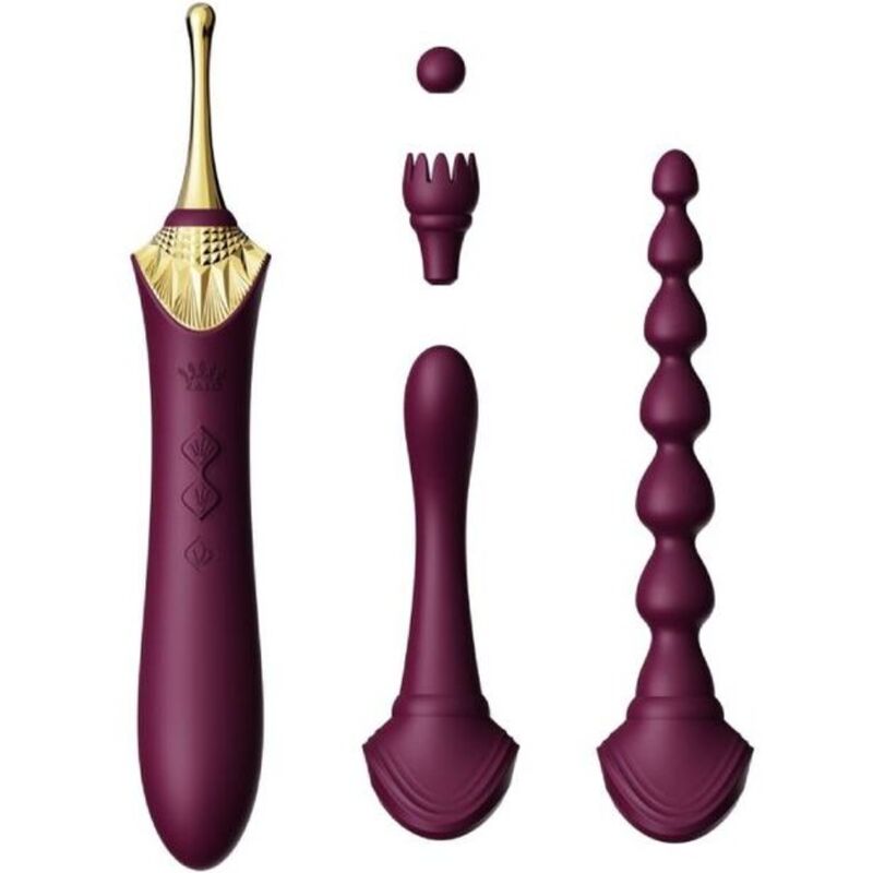 ZALO - BESS 2 CLITORAL VIBRATOR PURPLE