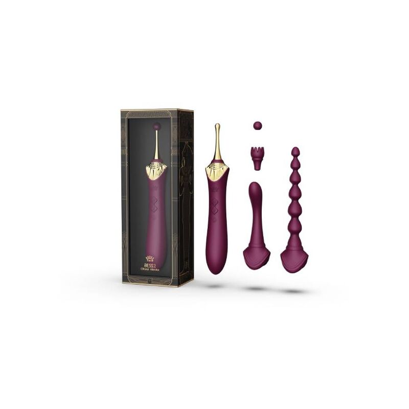 ZALO - BESS 2 CLITORAL VIBRATOR PURPLE