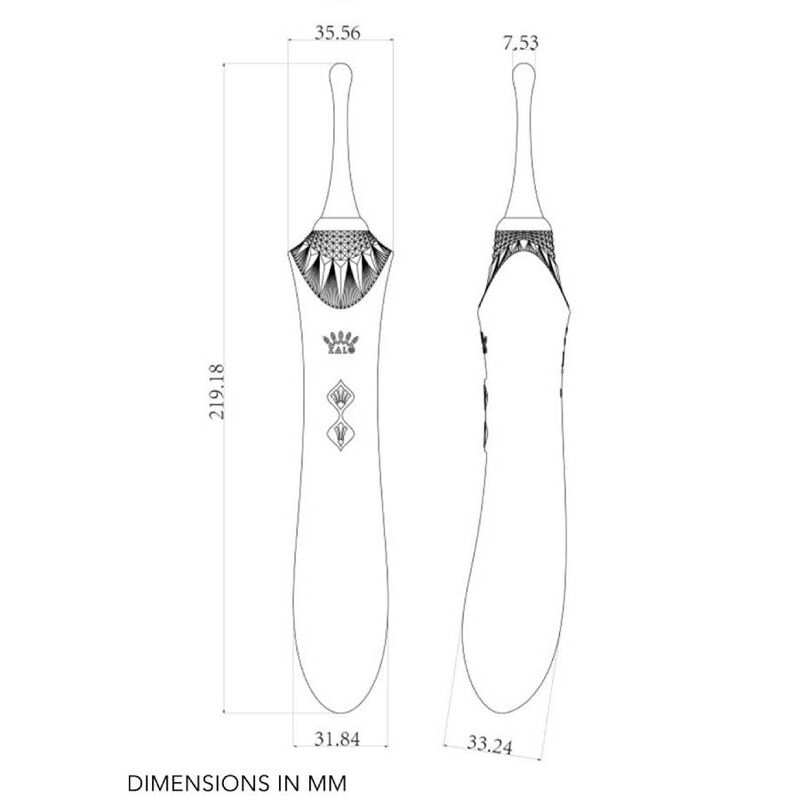 ZALO - BESS 2 CLITORAL VIBRATOR PURPLE