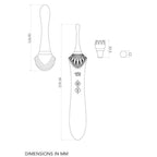 ZALO - BESS 2 CLITORAL VIBRATOR PURPLE