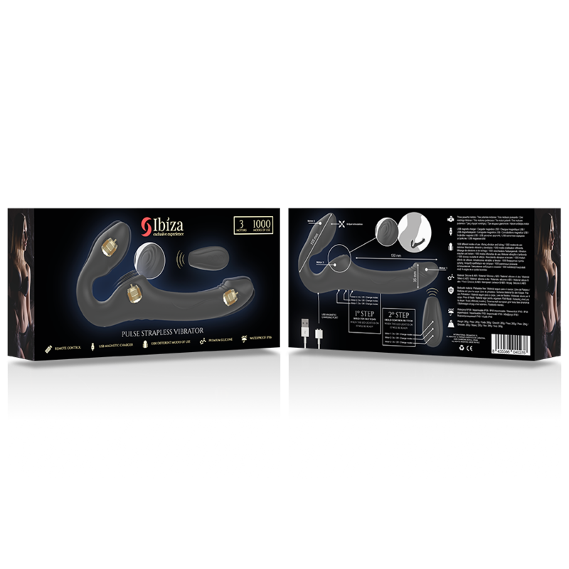 IBIZA - G-SPOT VIBRATOR WITH REMOTE CONTROL PUSH BUTTON