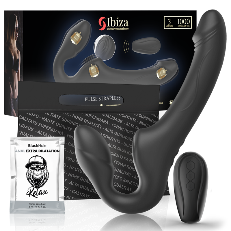 IBIZA - G-SPOT VIBRATOR WITH REMOTE CONTROL PUSH BUTTON