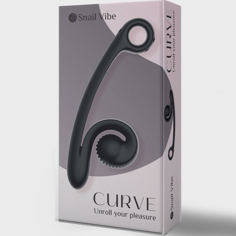 SNAIL VIBE - CURVE G-SPOT VIBRATOR BLACK