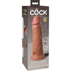 KING COCK - ELITE REALISTIC DILDO  20.3 CM CARAMEL