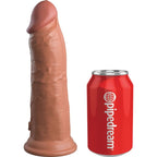 KING COCK - ELITE REALISTIC DILDO  20.3 CM CARAMEL