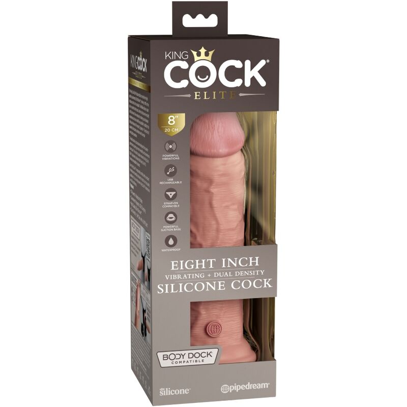KING COCK - ELITE REALISTIC DILDO 20.3 CM