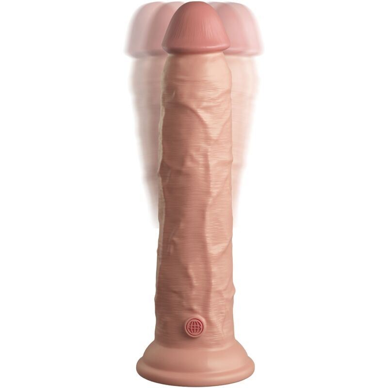 KING COCK - ELITE REALISTIC DILDO VIBRATOR 23 CM