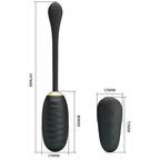PRETTY LOVE - DOREEN LUXURY VIBRATING EGG BLACK