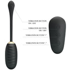 PRETTY LOVE - DOREEN LUXURY VIBRATING EGG BLACK