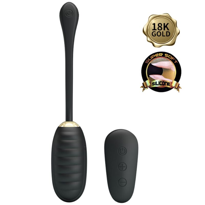 PRETTY LOVE - DOREEN LUXURY VIBRATING EGG BLACK