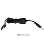 PRETTY LOVE - BLACK RECHARGEABLE GOLD PLATED LUXURY RABBIT VIBRATOR