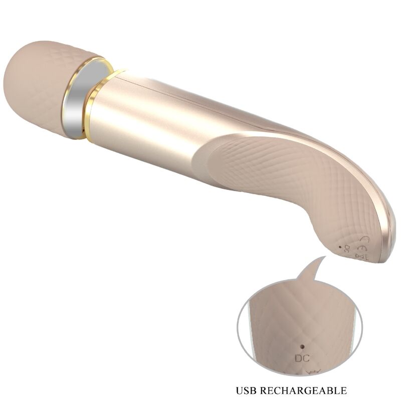 PRETTY LOVE - WAND VIBRATOR CHAMPAGN