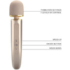 PRETTY LOVE - WAND VIBRATOR CHAMPAGN