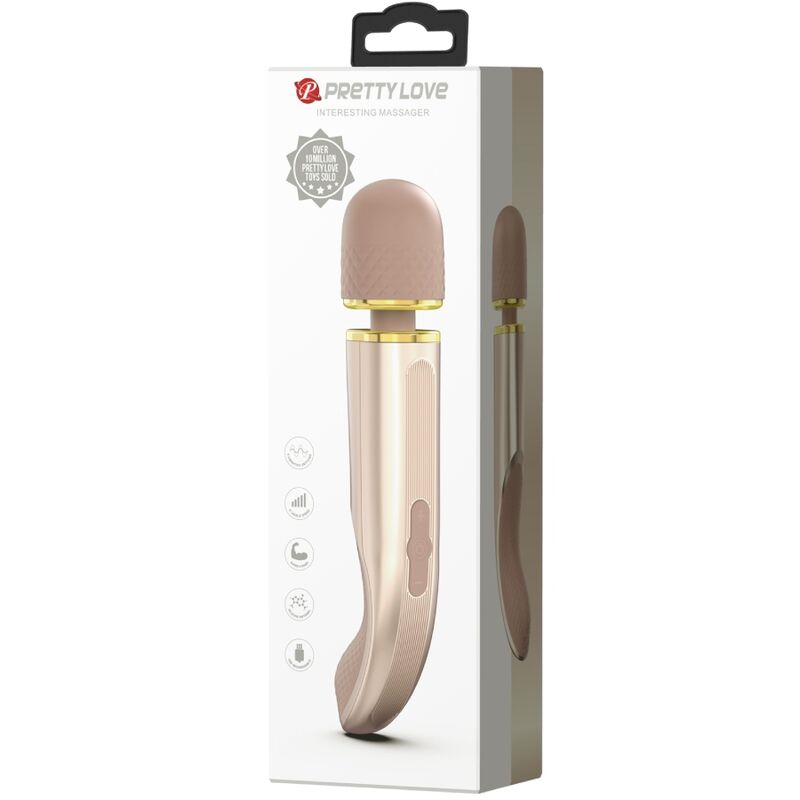 PRETTY LOVE - WAND VIBRATOR CHAMPAGN