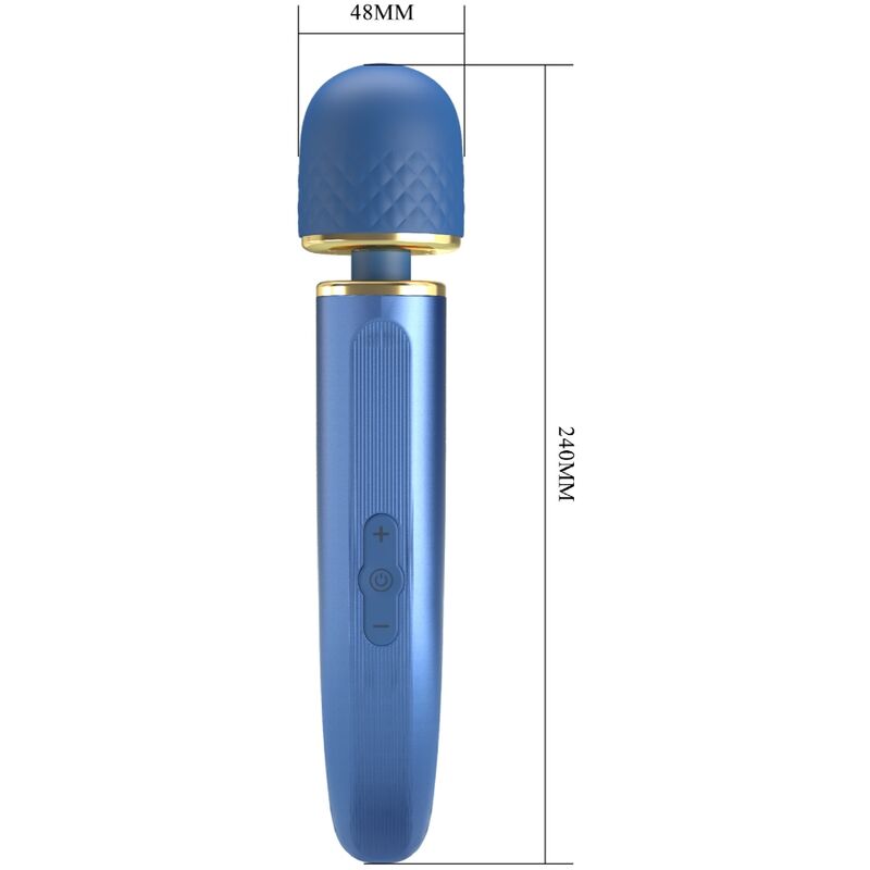 PRETTY LOVE - WAND MASSAGER 7 VIBRATION MODES BLUE