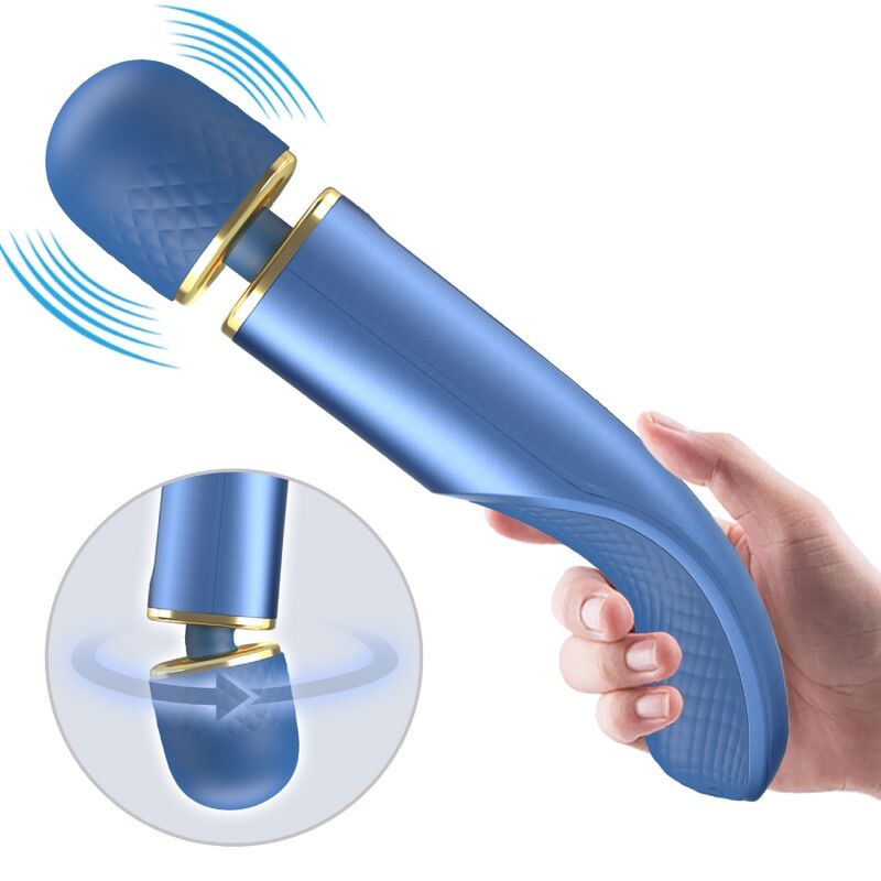 PRETTY LOVE - WAND MASSAGER 7 VIBRATION MODES BLUE