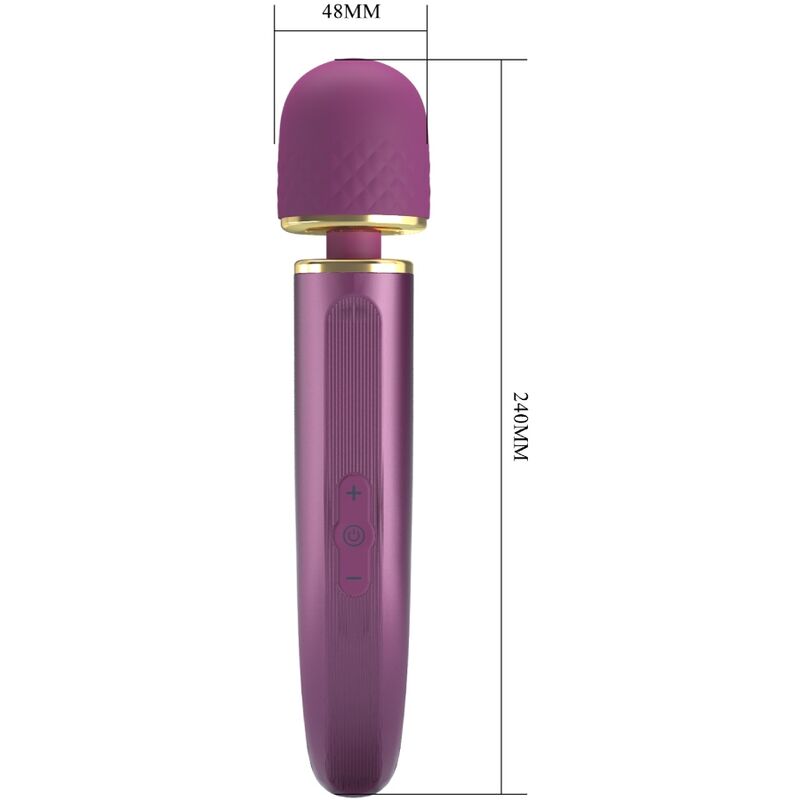 PRETTY LOVE - WAND MASSAGER 7 VIBRATION MODES PURPLE