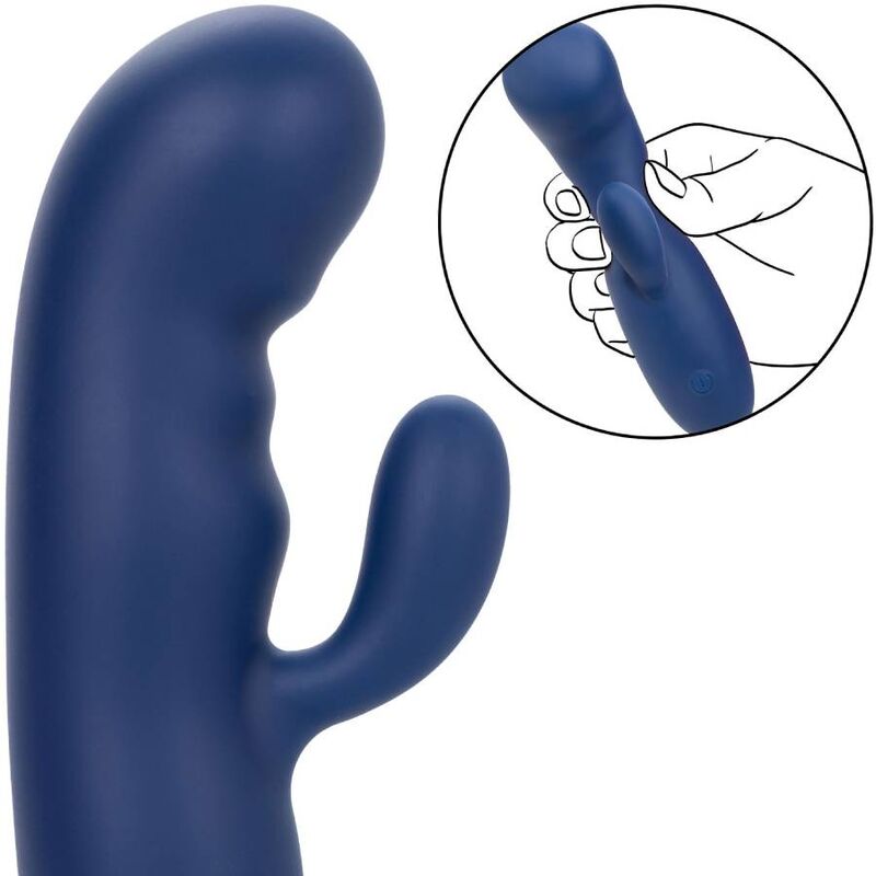 CALEXOTICS - CASHMERE SILK DUO BLUE G-SPOT